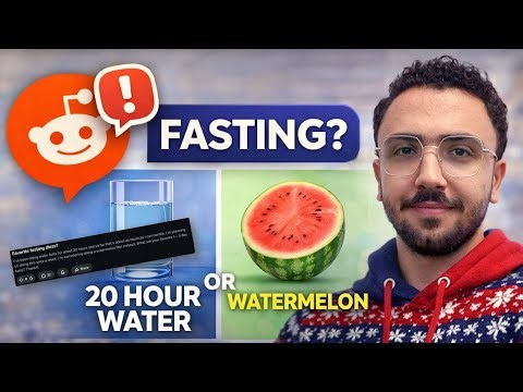 Reddit Fasting Debate Explained: 20-Hour Water Fast vs Watermelon Fast