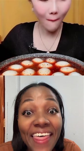 La delicada de mi prima: reacción divertida al comer comida china