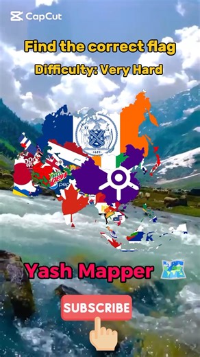 Find the correct flag Asia edition #asia #flags #maps #geography