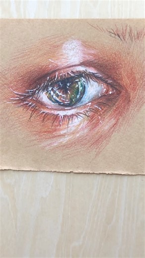 Light, Reflection & Detail Tutorial | Realistic Eye Drawing with Colored Pencils#tutorial#art#artist
