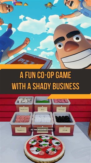 Here’s a fun game to play with friends, where you run a shady business behind a pizzaria | Game: I Know A Guy #indiegames #multiplayer #pcgaming #whattoplay