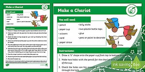 Make a Chariot Craft Instructions