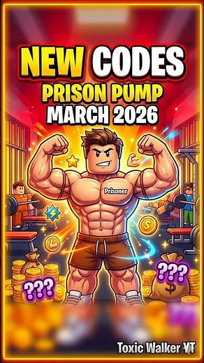 All NEW Prison Pump Codes March 2026 🔥 FREE Boosts & Cash! Roblox Prison Pump Codes
