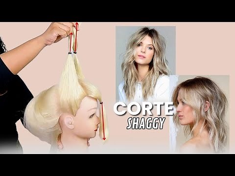 Shaggy Cut 👉With 4 Ponytails ► *THE BEST TECHNIQUE*