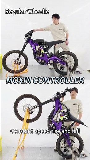 #wheelie #moxincontroller #dirtbike #surron