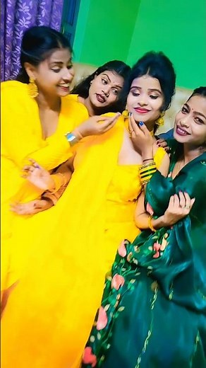 देखिये किरण सिंह सहेली काजल शर्मा और जिया राज हल्दी रसम#kiransingh