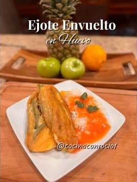 Ejotes envueltos en huevo 🥚🌱 Receta fácil, económica y deliciosa