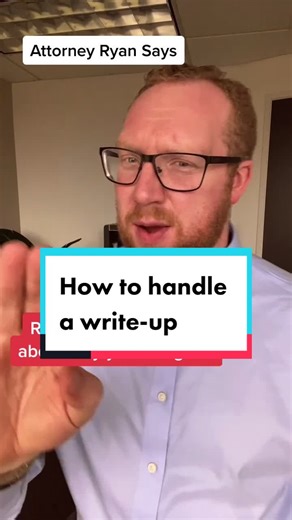 Effective Strategies for Handling a Work Write-Up with Attorney Ryan