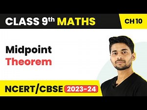 Midpoint Theorem - Quadrilateral | Class 9 Maths