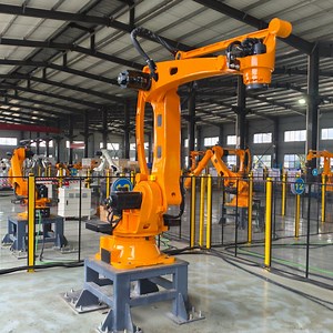 [Hot Item] Industrial Robot for Palletizing Barreled Products - 180kg Load Fully Automatic Palletizer