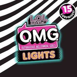 86 reactions · 26 shares | Your B.B. will be ready to glow with the NEW LOL Surprise OMG Lights!  Unbox 15 surprises including a magic light to reveal surprises! Shop now at Target. | LOL Surprise | Facebook