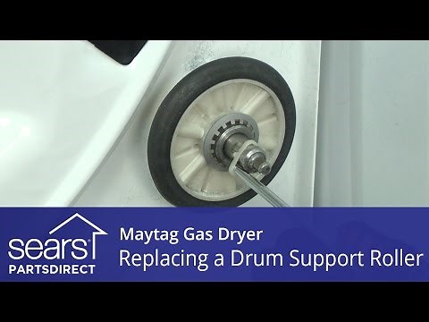 How to Replace a Maytag Gas Dryer Drum Support Roller