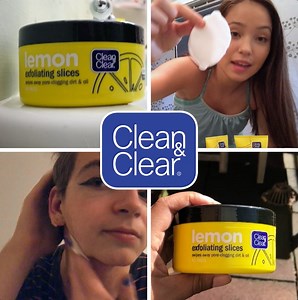 2.6M views · 2.7K reactions | Swipe away pore-clogging dirt and oil with Clean & Clear® Lemon Exfoliating Slices! Each lemon-shaped pad is packed with lemon + Vitamin C.  | Clean & Clear | Facebook