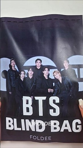 BTS Photo card Blind Bag #bts #photocard #gamebook #blindbag #papercraft #unboxing #btsarmy