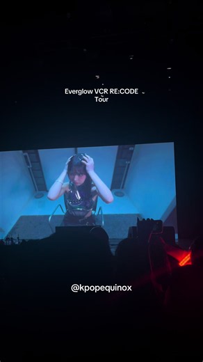 VCR EVERGLOW RE:CODE Tour em São Paulo #kpop #everglow #vcr #recode
