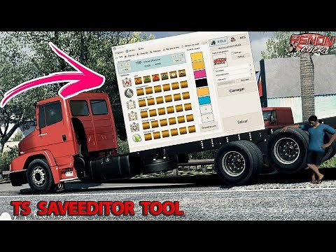 TUTORIAL - TS SAVEEDITOR TOOL - O MELHOR PROGRAMA PARA ETS2/ATS - VEJA COMO E SIMPLES USAR