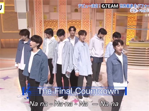 重温&TEAM成团初舞台《The Final Countdown》220905