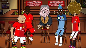Wayne Rooney attends the Dropped Players Support Group run by Roy Hodgson in the newest episode of 442oons exclusively for Carling In Off The Bar. | Soccer AM