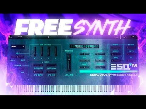 Synth with CLASSIC 80s SOUNDS 🔥😈 FREE 80s Synth Module!