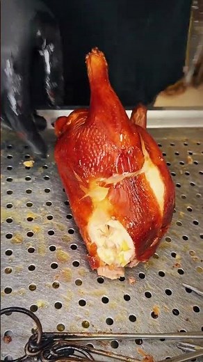 Ultimate Crispy Roast Chicken 🔥 Golden Skin So Crunchy & Juicy Inside!