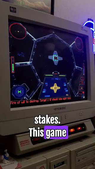 Cracking open the TIE Fighter big box on the 486. No DOSBox here, just real hardware and the sound of a CD-ROM spinning up. You didn't just play this; you joined the Empire.Imperial Pilot or X-Wing rebel?#RetroGaming #StarWars #TIEFighter #BigBoxPC #FloppyDeepDive