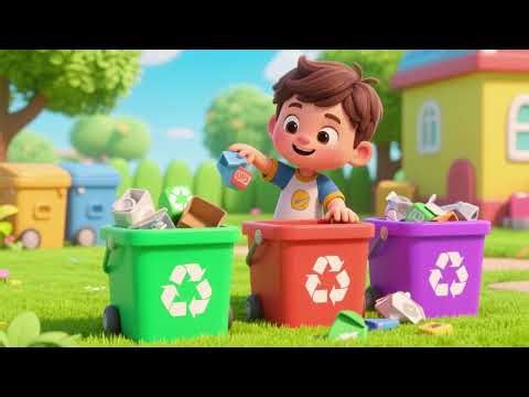 Recycling Song ♻️ | Fun Preschool Learning Song