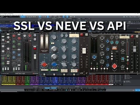 SSL Vs Neve Vs API Channel Strips