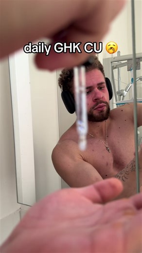 Morning Routine with GHK CU Peptide Benefits