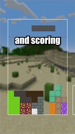 minigame is cool :) (Tetris MC)
