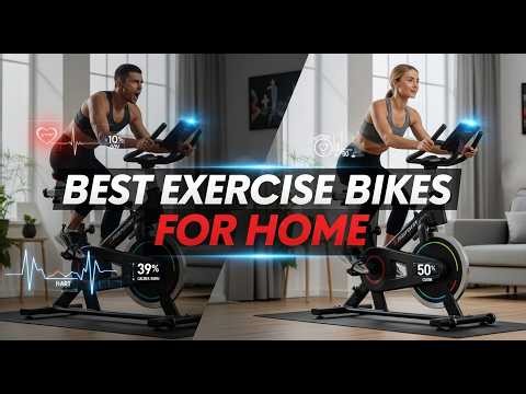 TOP 5 Best Exercise Bikes For Home 2026 | Exercise Bikes For Home That Will Transform Your Fitness