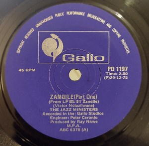 The Jazz Ministers - Zandile (Part One)