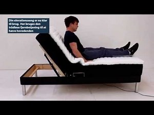 Opsætning af elevationsseng - Sleepzone elevationssenge fra boboonline.dk