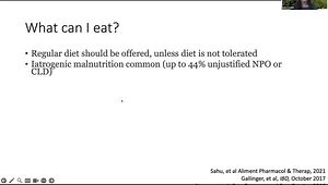 Inpatient IBD Management