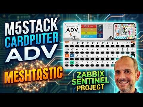 M5Stack Cardputer ADV, Why? Meshtastic, Zabbix & More - [Sub EN] #meshtastic #zabbix