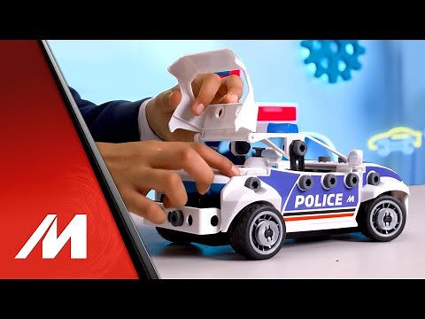 NEW RC Police Car How to Build | Meccano Junior | Toys for Kids