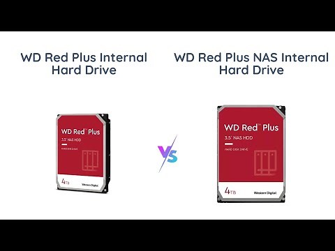 WD Red Plus Hard Drive Comparison: 128MB vs 256MB Cache