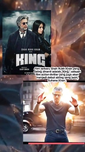 406K views · 8.7K reactions | Film terbaru Shah Rukh Khan yang paling dinanti adalah "King," sebuah film action-thriller yang juga akan menjadi debut akting sang putri, Suhana Khan. #filmking #sharukhan #suhanaking @sorotan #sorotanviral #boxoffice | Billa Bolly | Facebook