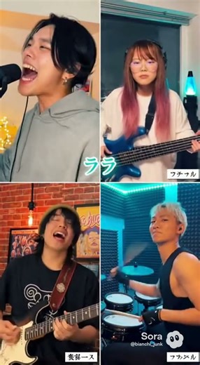 Sora2で作ったミュージックビデオ（コロナ禍のロックバンド）#shorts #aimusic #sora2