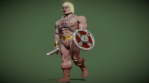 He-Man realistc 1982 version animated - Buy Royalty Free 3D model by generalista3D (@adelin)