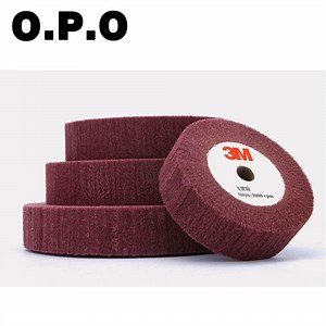 [Hot Item] 250mm 12inch Non Woven Flap Wheel Manufacturing Nylon Chuck Flap Wheels for Buffing