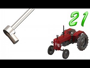 21- SolidWorks |Tractor|: Front axle exapnd
