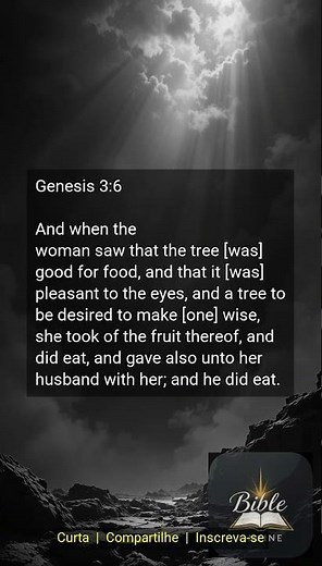 Genesis 3:6 | Daily Bible Verse 🙏