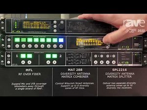 ISE 2022: Wisycom Shows RF Distribution Line, Including MAT 288 Diversity Antenna Matrix Combiner