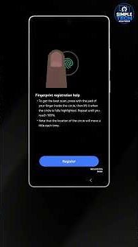 Samsung In-Display Fingerprint Setup MADE EASY For Everyone! #Samsung #Fingerprint #GalaxyTips