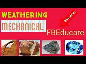 Weathering of rocks/ Mechanical weathering