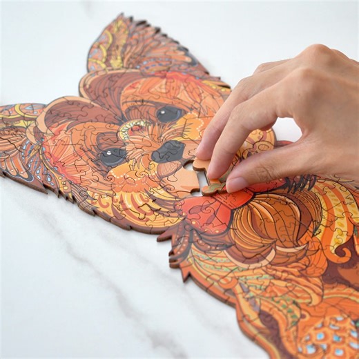 Piece Together Puppy Love! Enjoy crafting scenes of playful pups with our dog wooden jigsaw puzzles. Shop now for a paw-some experience! 里300+ designs to chooseWoodbests.com | Woodbests | Facebook