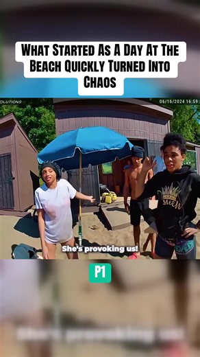 #lifeguard #viral #fyp #shocking #beach | what started as a day at the beach turns to chaos