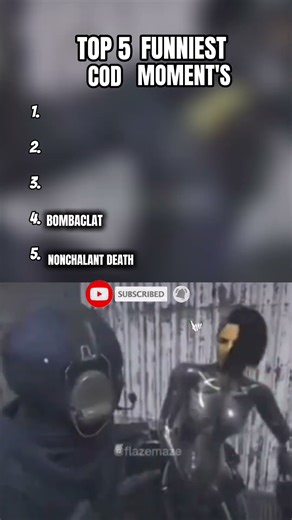 Top 5 Funniest COD Moment's #gaming #funny #cod