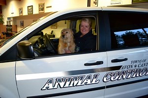 Avon and Canton Show Off New Animal Control Vehicle