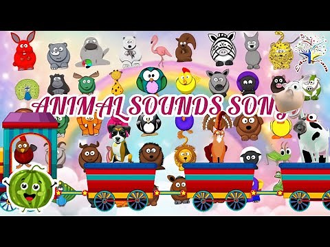 The Animal Sounds Song 🎶 | Fun & Educational Song for Kids | EduFam